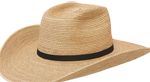 4 Inch Brim, Oak Boxtop Hat